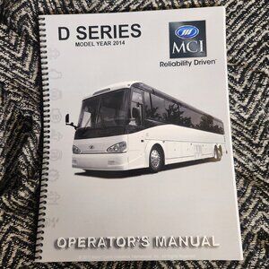 New MCI D Series 2014 manual